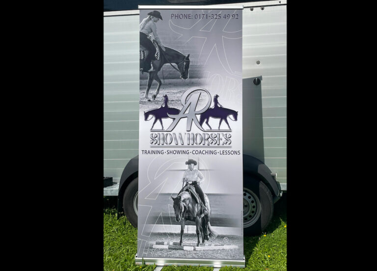Banner Roll Up AR Showhorses