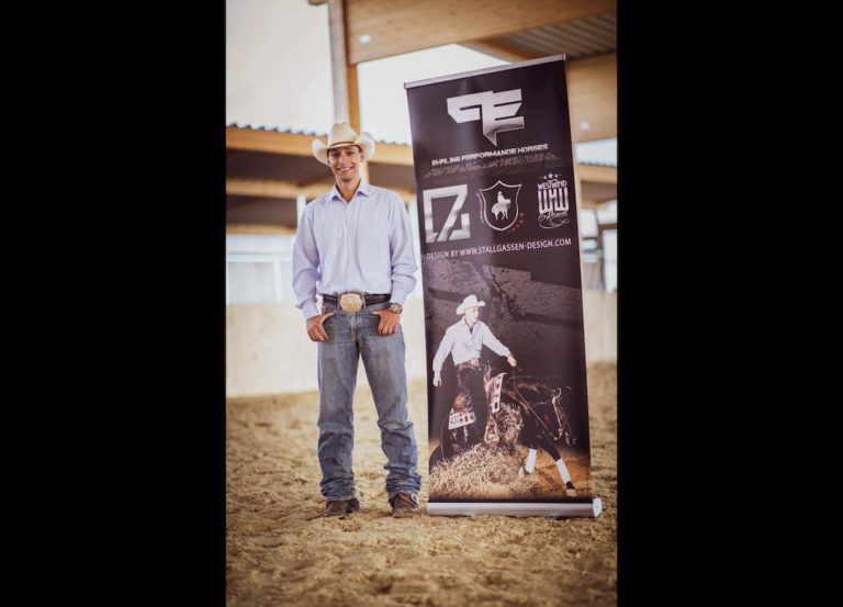 Banner Roll Up Erling Performance Horses